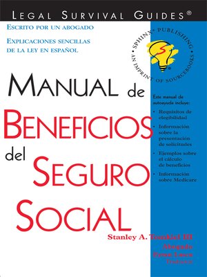 cover image of Manual de Beneficios del Seguro Social